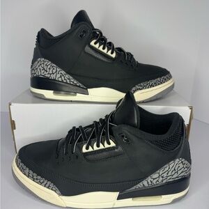 Air Jordan 3 “Off-Noir” 🖤 — 12W / 10.5M 👟 — Used — OG Box 📦